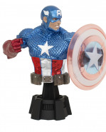 Marvel Comics busta 1/7 Captain America (Holo Shield) SDCC 2023 Exclusive 15 cm